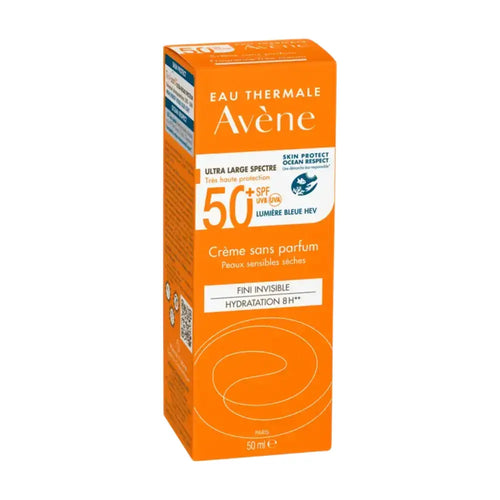 Avene Ultra Broad Spectrum Fragrance Free Cream For Sensitive Skin SPF50+