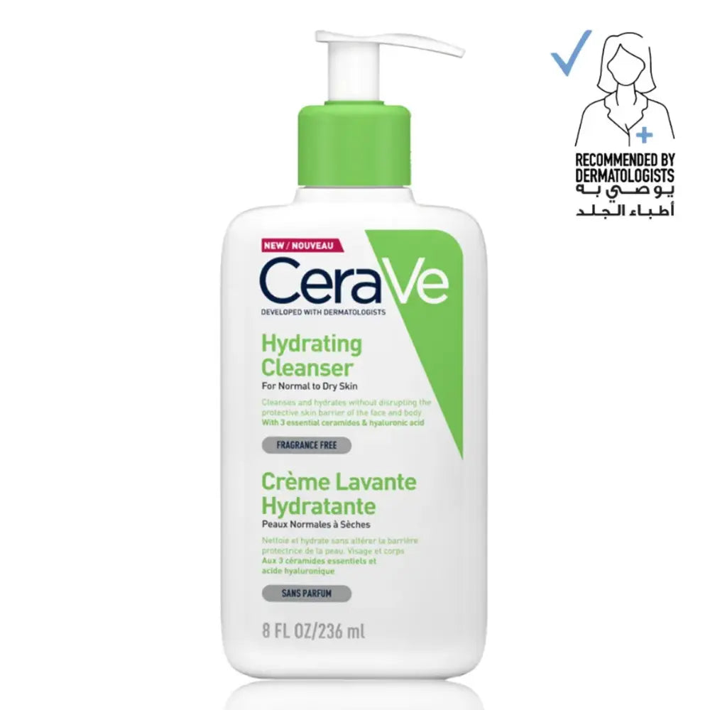 Cerave Hydrating Cleanser For Normal To Dry Skin