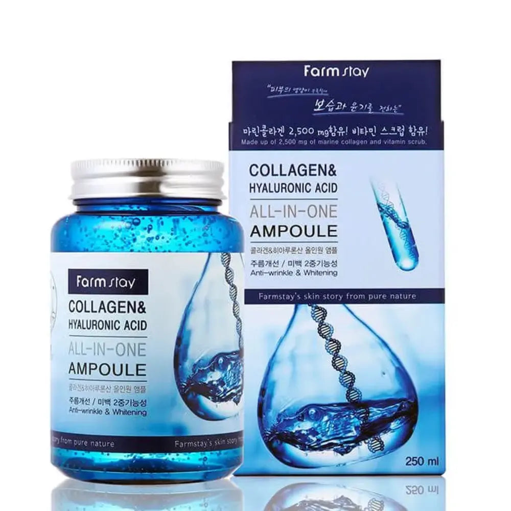 Farmstay Collagen & Hyaluronic Acid All-In-One Ampoule