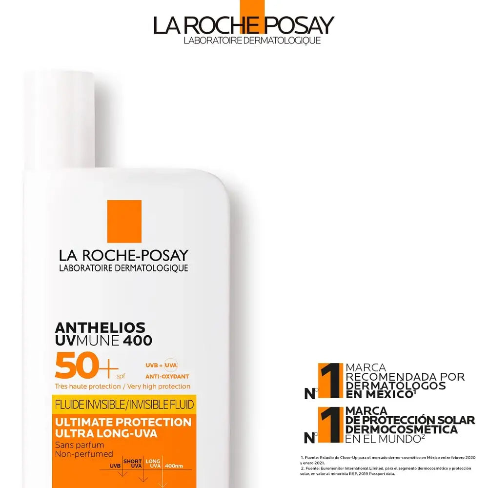 La Roche-Posay Anthelios UVMune 400 Invisible Sunscreen SPF50+