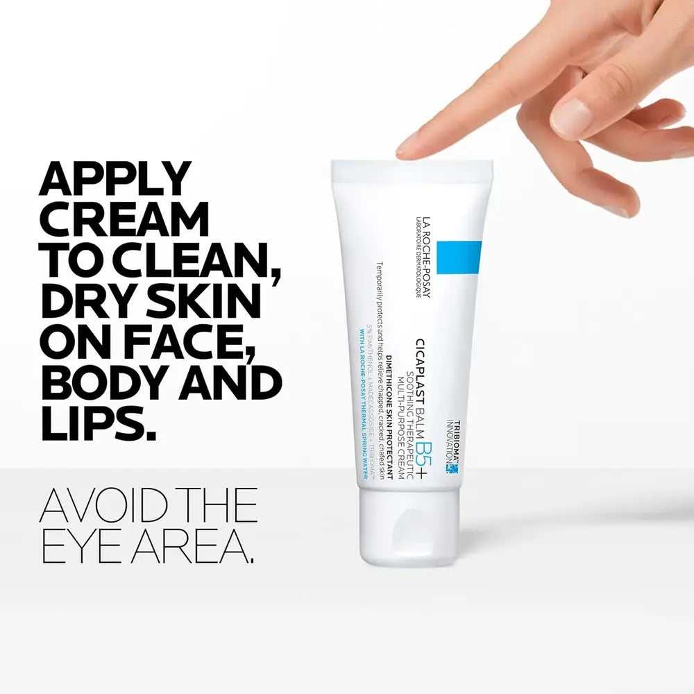 La Roche-Posay Cicaplast Baume B5+ Ultra Repairing Soothing Balm New Improved Formula Irritated or Damaged Skin, Adults, Children, Babies