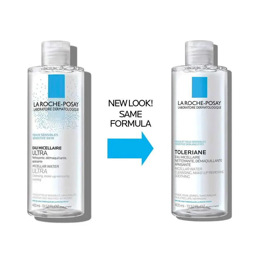 La Roche-Posay Micellar Water Ultra Sensitive Skin Cleansing, Makeup Removing, Soothing