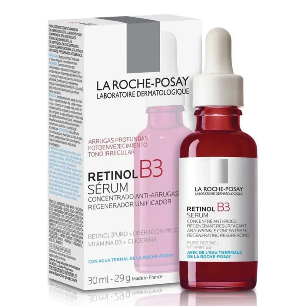La Roche-Posay Retinol B3 Pure Retinol Serum Dermatological Anti-Aging Pure Retinol Serum Allergy Tested Formula For All Skin Types