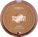 L'Oréal Paris Glam Bronze La Terra Powder Bronzer Face and Body Sun Powder