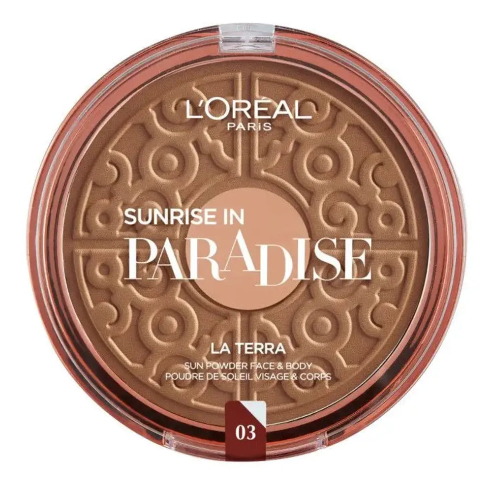 L'Oréal Paris Glam Bronze La Terra Powder Bronzer Face and Body Sun Powder