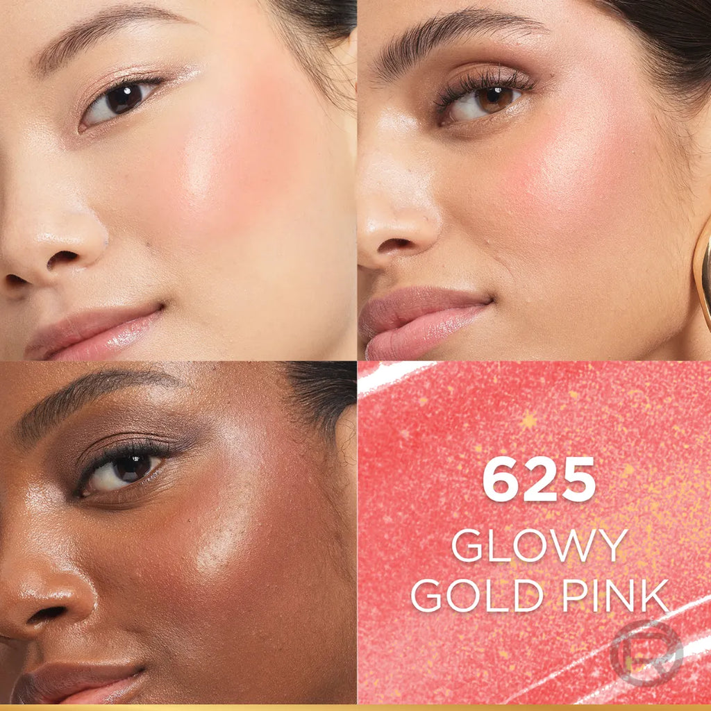L'Oréal Paris Lumi Le Liquid Blush with a Glowy Radiant Natural Blush Finish, Weightless and Buildable