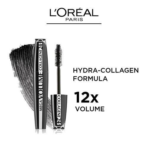 L'Oréal Paris Mega Volume Collagen 24H Extra Black Mascara