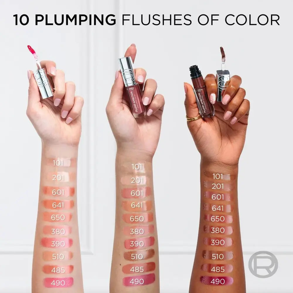 L'Oréal Paris Plump Ambition Hyaluron Lip Oil 24HR Hydration and Volumizing Shine