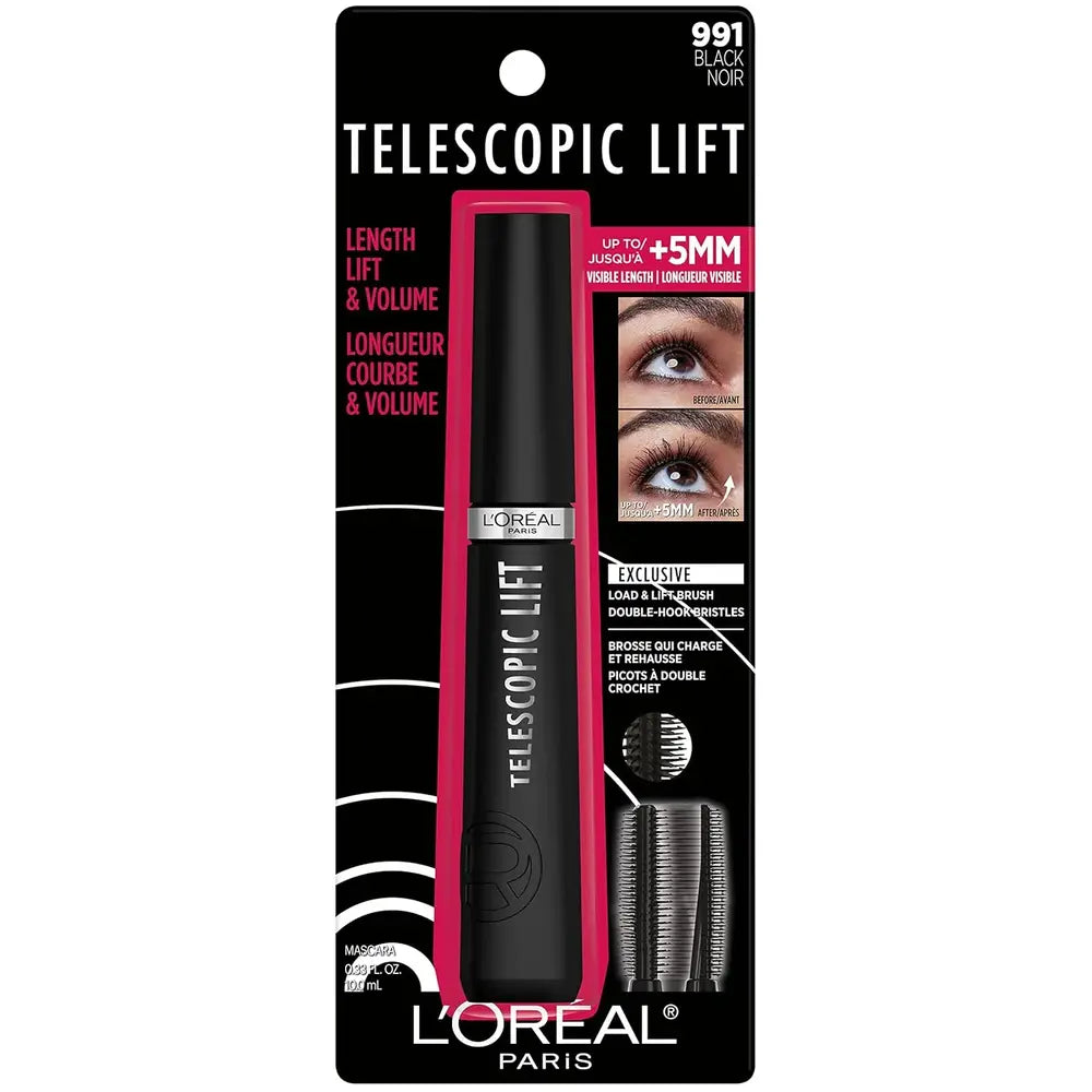 L'Oréal Paris Telescopic Instant Lift Washable Mascara Black