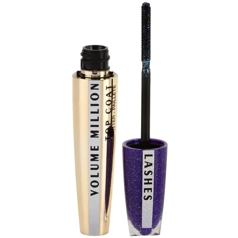 L'Oréal Paris Volume Million Lashes Top Coat Transparent Glitter Gel