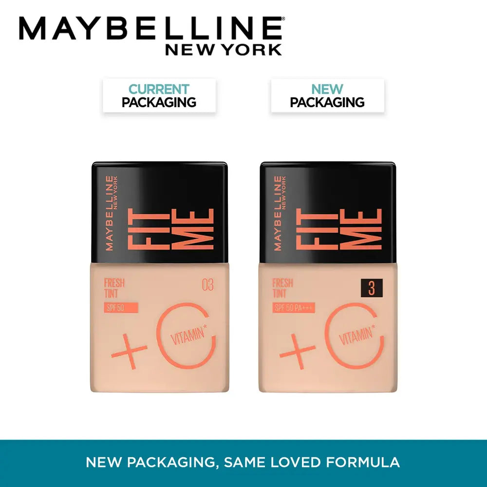Maybelline Fit Me Fresh Tint SPF50 + Vitamin C