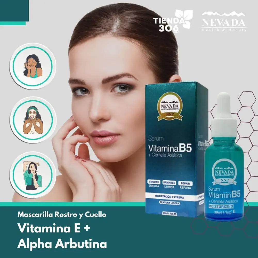 Nevada Serum Vitamin B5 + Centella Asiatica Extreme Hydration