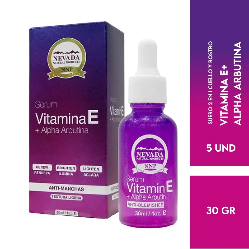 Nevada Serum Vitamin E + Alpha Arbutin Anti-Spot