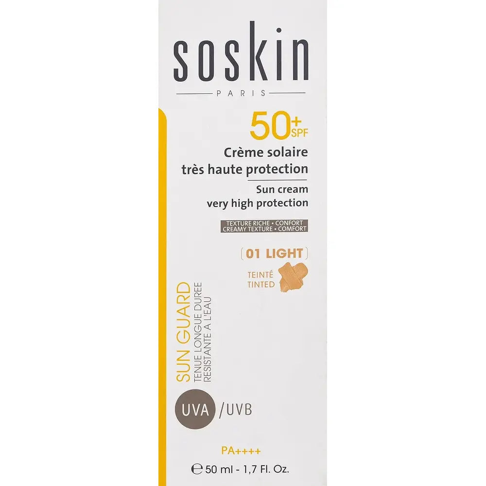 Soskin Tinted Sunscreen SPF 50+